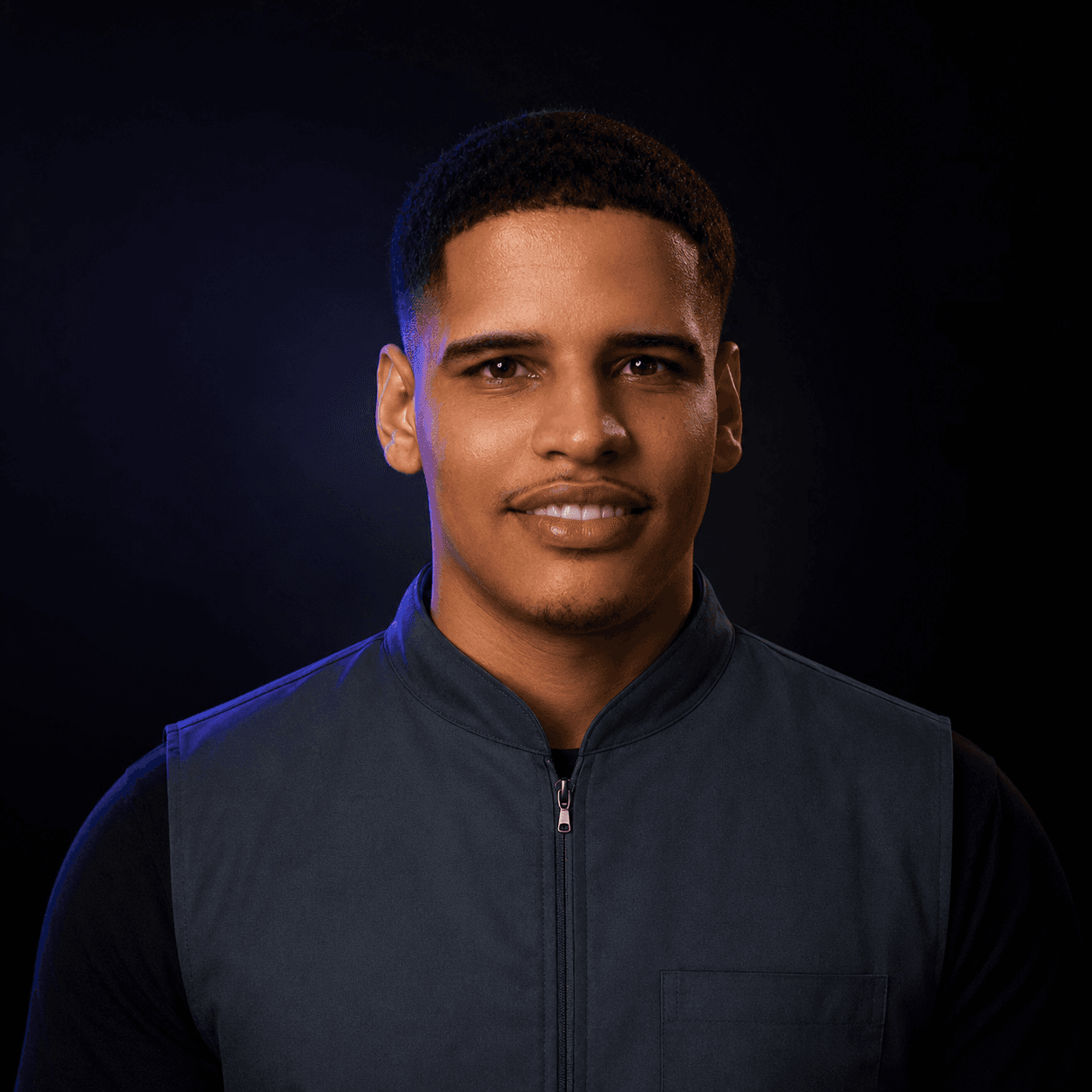 Berlyn Betances, barber at Master Clips in Edison, NJ