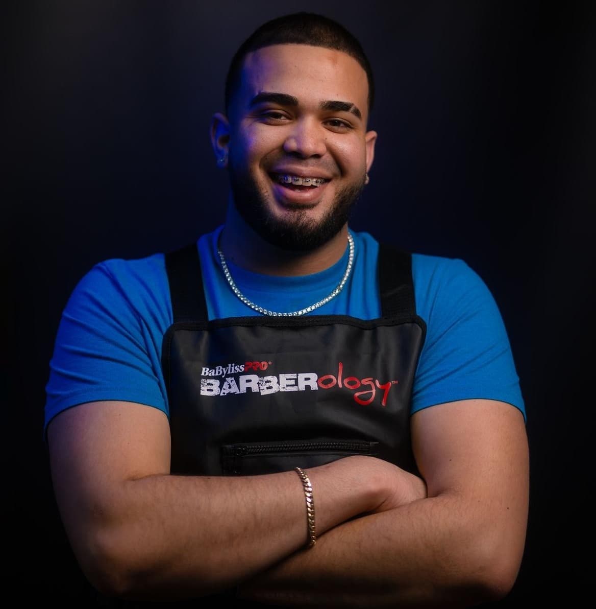 Gabriel Rodriguez, barber at Master Clips in Edison, NJ